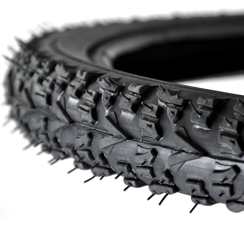 Knobby all-terrain tire